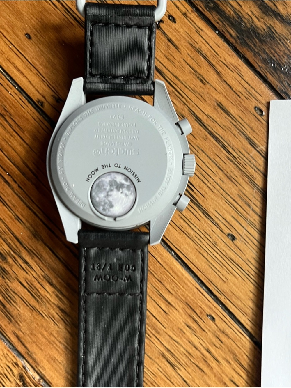 Men’s Black MoonSwatch Swatch x Omega - Picture 3 of 6